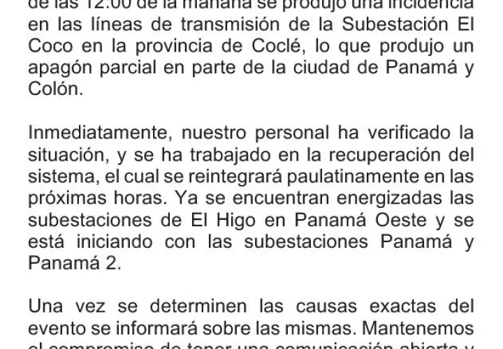 Etesa envió un comunicado sobre la situación / Redes.