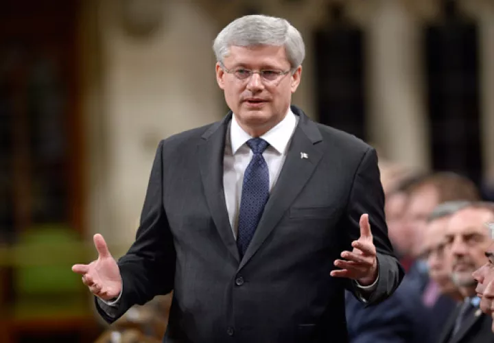 Primer ministro Stephen Harper. FOTO/AP