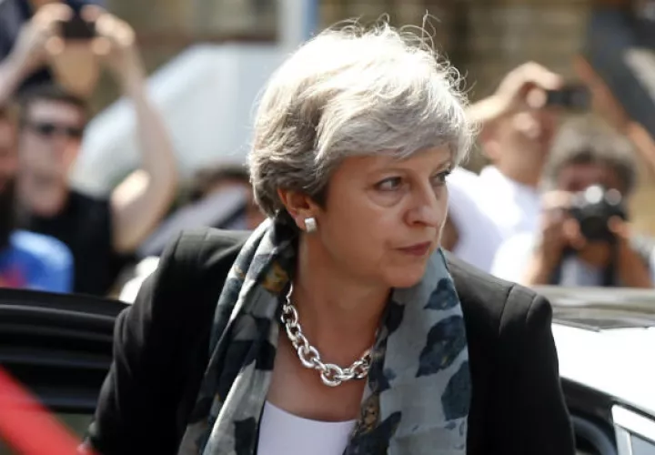 Theresa May,  primera ministra británica. Foto/ AP