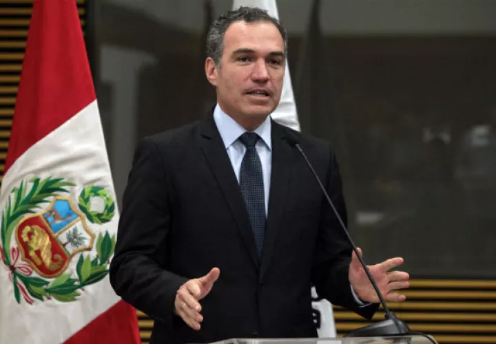 Salvador del Solar, ministro de Cultura de Perú. Foto/ EFE