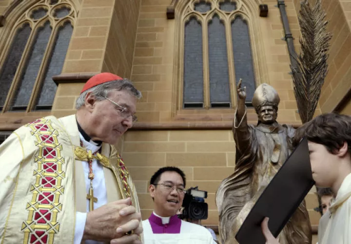 Cardenal George Pell. FOTO/AP