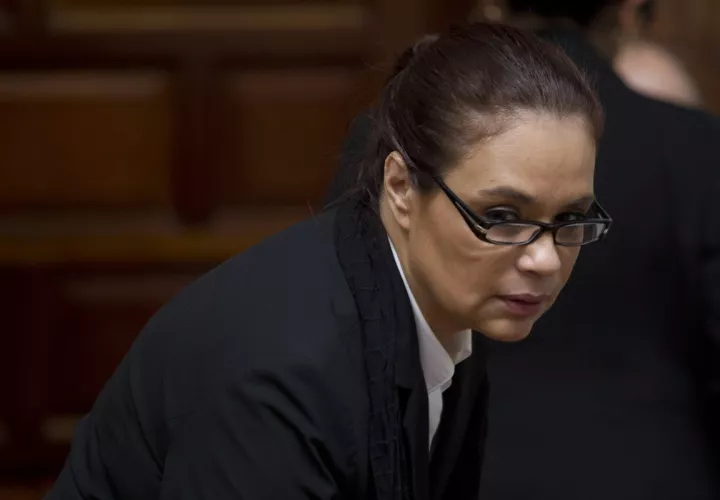 Exvicepresidenta guatemalteca Roxana Baldetti. 