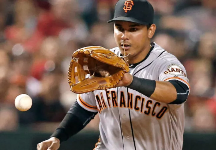 Tejada en las filas de los Gigantes el año pasado./ Foto Cortesía