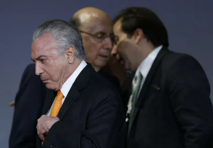 Michel Temer enfrenta un difícil momento político. FOTO/AP