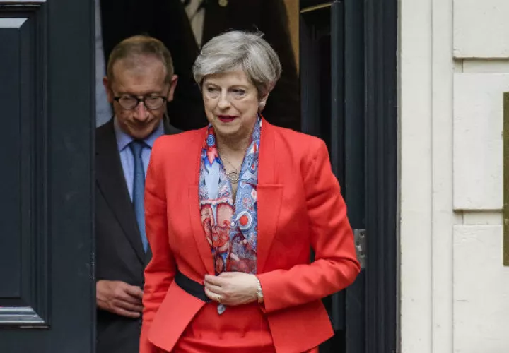 Theresa May,  primera ministra británica. Foto/ EFE