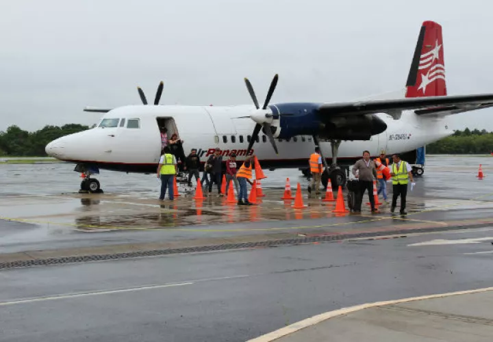  El vuelo, que llegó con el 60% de ocupación de pasajeros en uno de los aviones de Air Panamá, es el resultado de un convenio de promoción conjunta firmado por esa aerolínea y la ATP, indicó el ente rector del turismo. Foto/Cortesía de la ATP