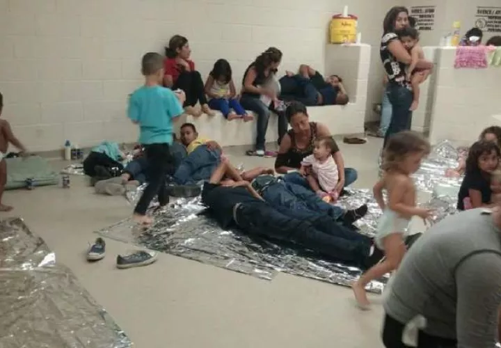 Menores detenidos. /Foto EFE