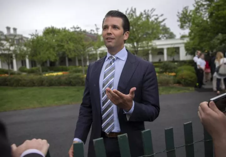 Donald trump Jr. hizo públicos polémicos correos  con abogada rusa. /Foto EFE