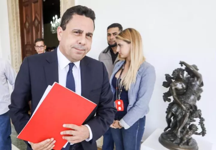 Canciller Samuel Moncada. /Foto EFE