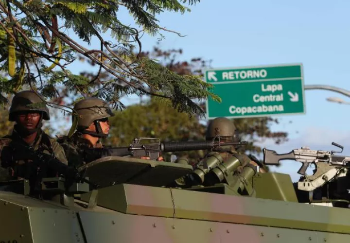 Unidades se mantendrán en Río de Janeiro hasta finales de diciembre de 2018. EFE