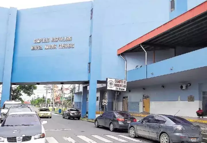 Hospital donde fue atendido el afectado. 