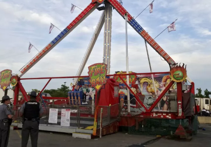Se ordenó el cierre de todas las atracciones. Foto/ AP