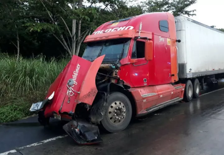 Así quedó el articulado. Foto: Raimundo Rivera.