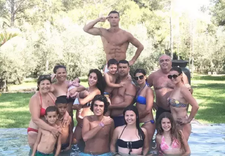 La familia de Cristiano ha crecido. 
