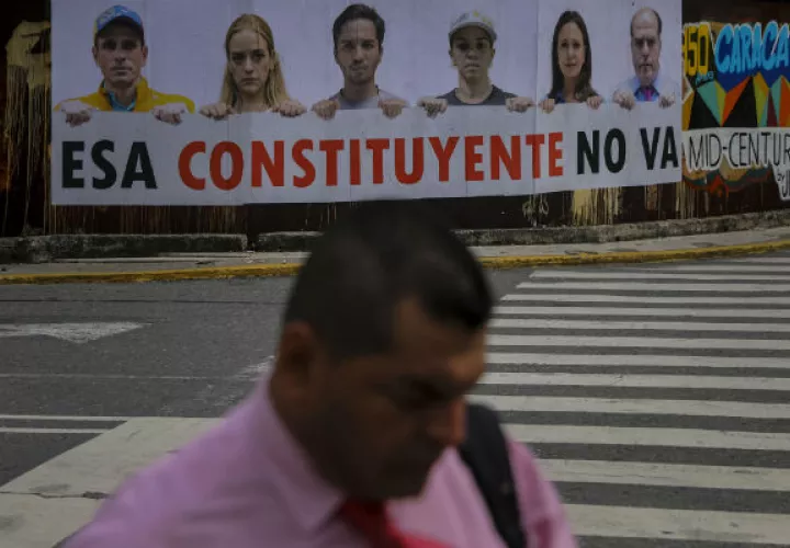 El domingo 30 de julio es el proceso electoral para la Constituyente. FOTO/EFE