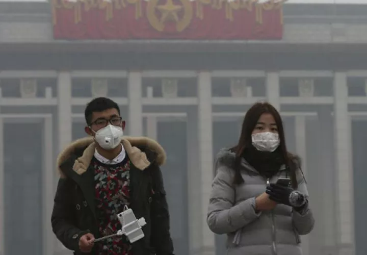 La contaminación empeora en las ciudades chinas. Foto/ EFE