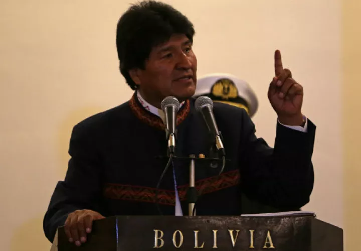 El presidente Evo Morales cuestiona ejercicios militares en Chile. FOTO/EFE