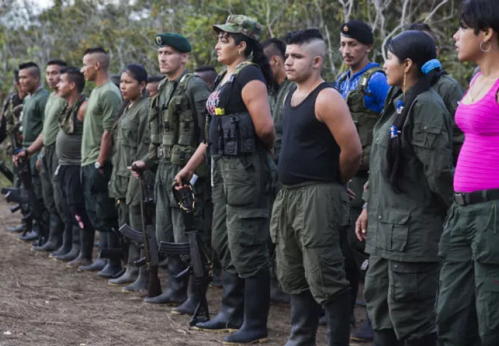 Desmovilizados de las Farc. Foto: Archivo. 
