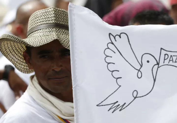 Colombia firmó un acuerdo de paz. Foto/ AP