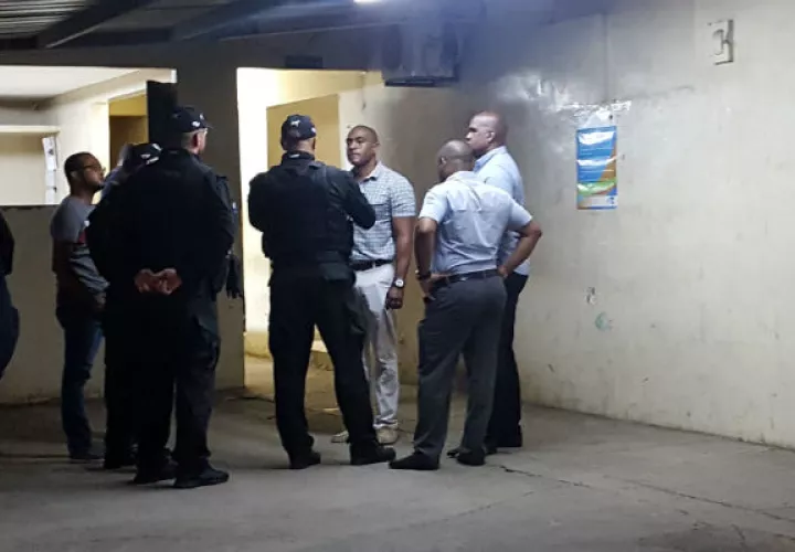 El representante de Barrio Norte en Colón se sintió ofendido por el trató de las unidades policiales. Foto: Delfia Cortez