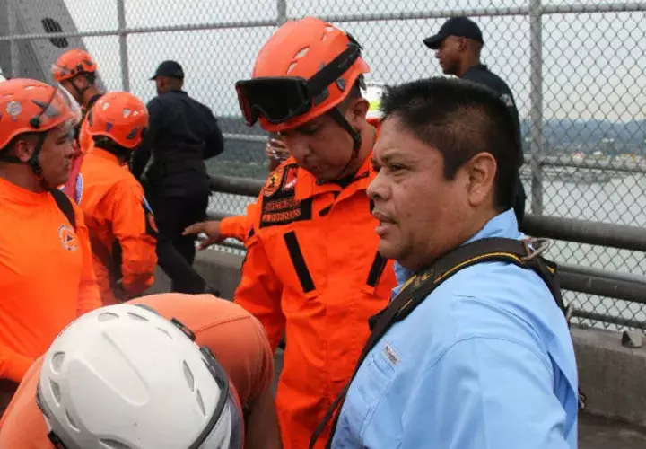 El titular de seguridad, Alexis Bethancourt, dijo que salvaron una vida. / Foto: redes sociales.