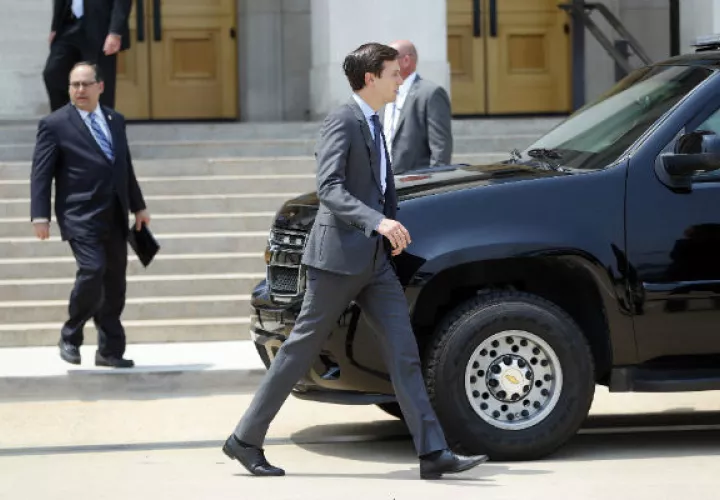 Jared Kushner, yerno y asesor senior del presidente de Estados Unidos, Donald Trump.  FOTO/AP