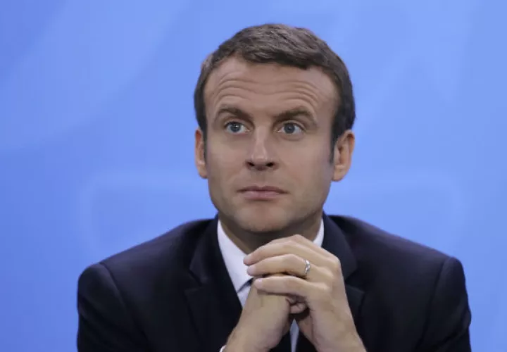 Emmanuel Macron, presidente de Francia. Foto/ AP