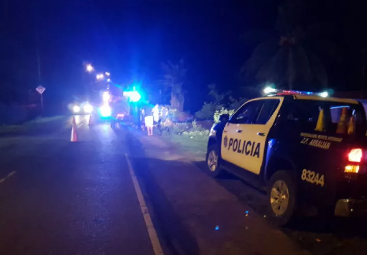 Área donde fue el accidente. Foto: Raimundo Rivera. 
