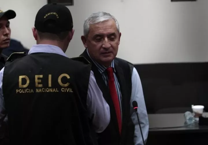 Expresidente de Guatemala Otto Pérez Molina