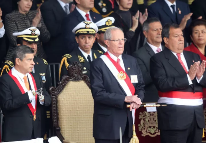 Pedro Pablo Kuczynski,ha dicho que seguirá luchando por la democracia en Venezuela. FOTO/EFE