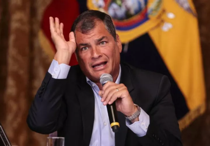 Rafael Correa. Foto/ EFE