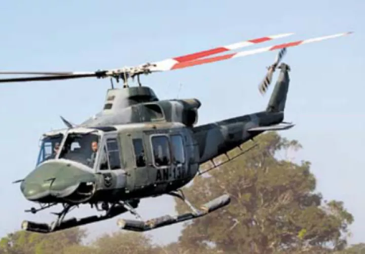 Helicóptero del Senan. Foto: Ilustrativa/Archivo 