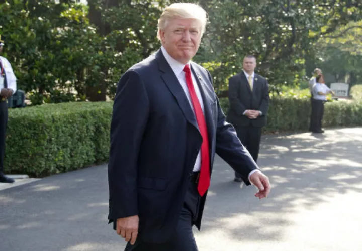 El plan, anunciado por sus negociadores en la Cámara Baja y el Senado, trata de sortear un veto de Donald Trump. FOTO/AP 