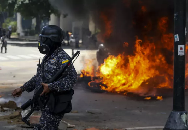 Se desconoce que causó la explosión de la motocicleta. FOTO/EFE