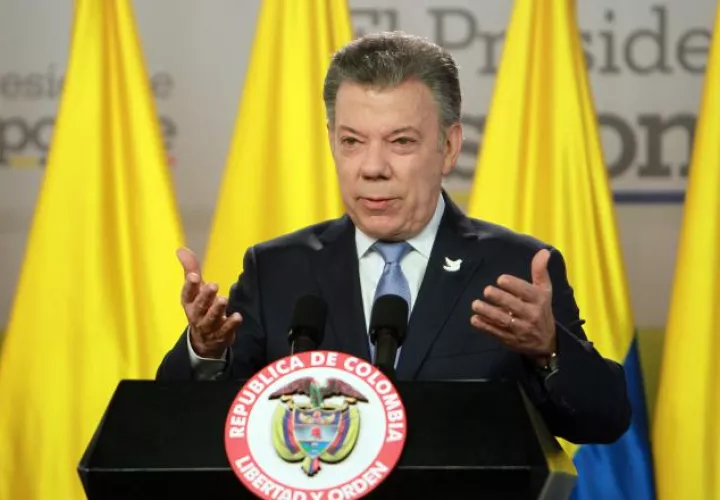 Juan Manuel Santos. /Foto EFE