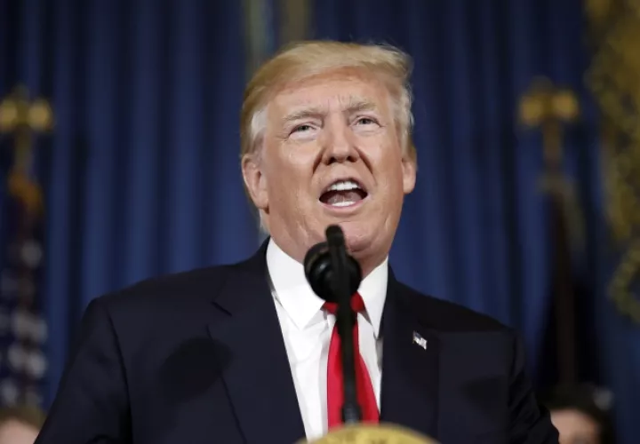 Presidente Donald Trump. AP