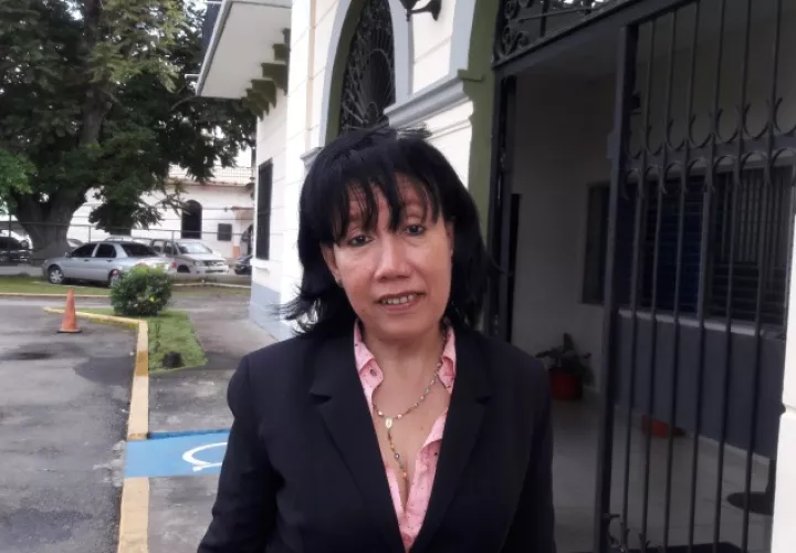 Claudia Alvarado, abogada defensora del "Salvaje Bill". /Foto José Vásquez 