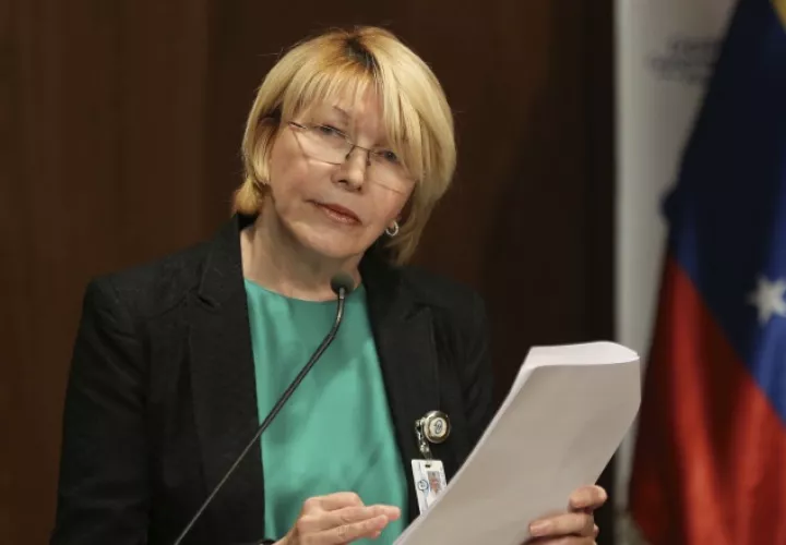 Exfiscal de Venezuela Luisa Ortega Díaz. /Foto AP