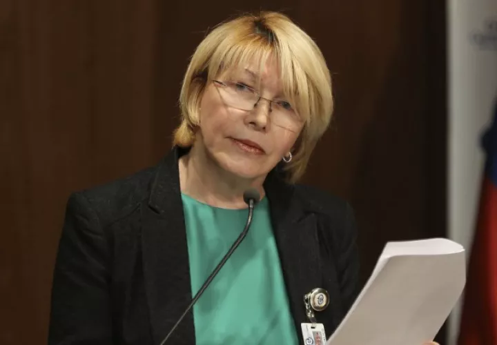 Exfiscal   Luisa Ortega Díaz. /Foto AP