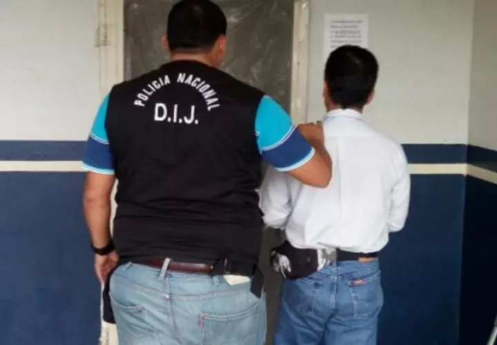Fue aprehendido en  la comunidad chiricana de Chuchupate. /Foto José Vásquez 