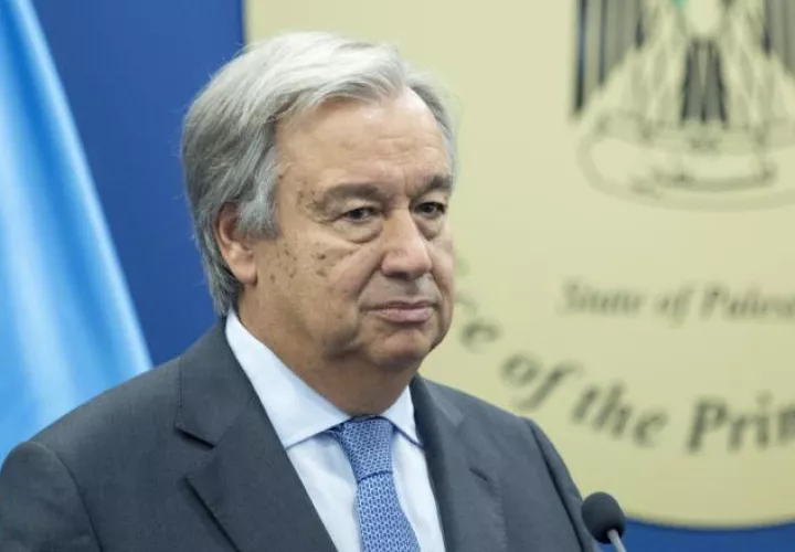 Antonio Guterres, Secretario General de la Organización de las Naciones Unidas. /Foto EFE