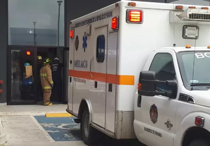No hubo necesidad de trasladarlo al hospital. Foto: Elena Valdez.  