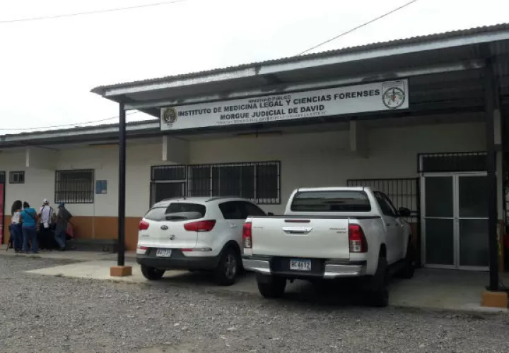 Morgue Judicial en David. 