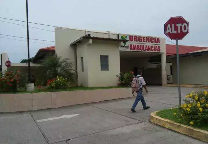 Hospital Aquilino Tejeira, donde se atendió al menor. Foto: Elena Valdez. 