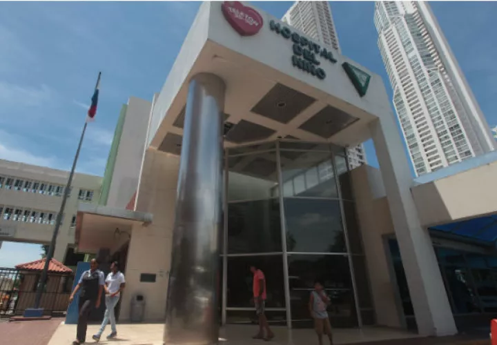 Las instalaciones del Hospital del Niño.