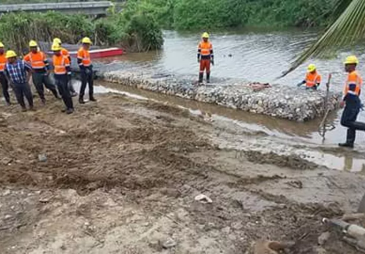 El municipo de Donoso invierte 899 mil 900 dólares en esta obra comunitaria. Foto/Diómedes Sánchez