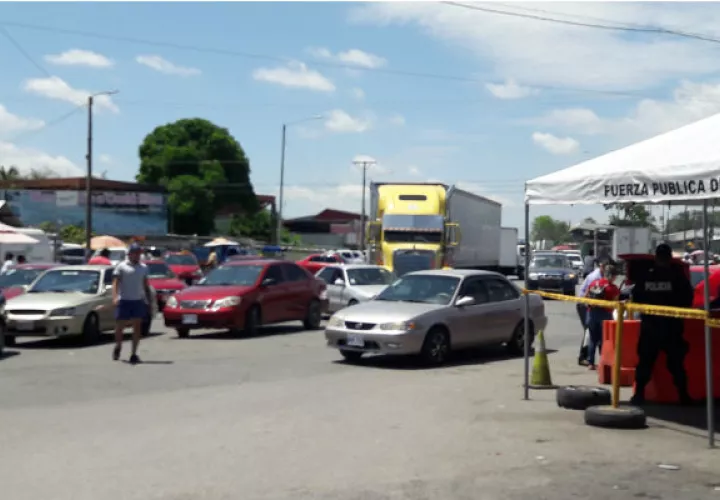 Área fronteriza entre Panamá y Costa Rica, por donde los cubanos evaden los puestos de migración. Foto: José Vásquez. 