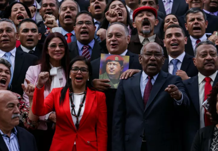 Presidenta de  la Asamblea Constituyente, Delcy Rodríguez.