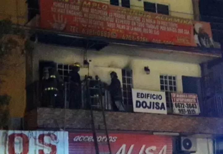 La emergencia fue controlada rápidamente. Fotos: Elena Valdez. 