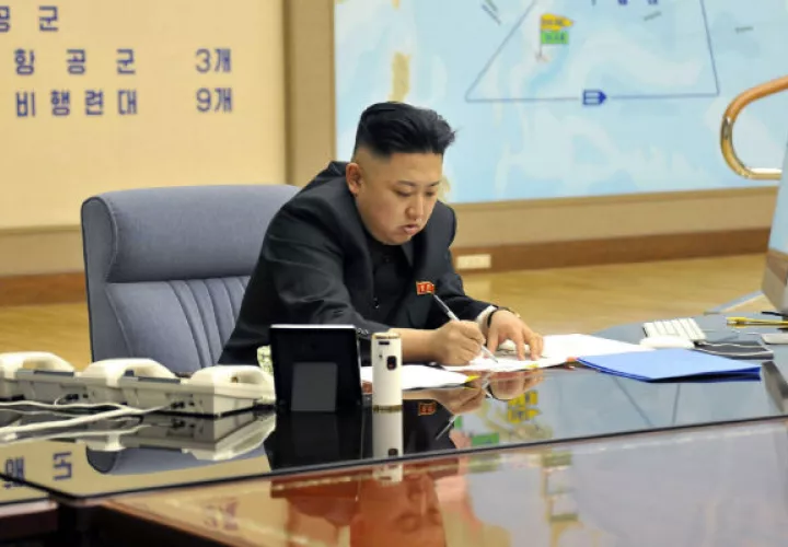 Líder norcoreano  Kim Jong-un. FOTO/EFE